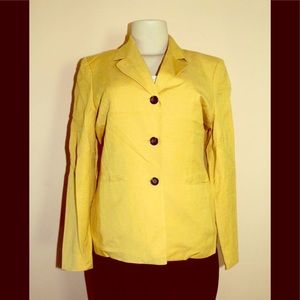 Golden Yellow Le Suit Blazer